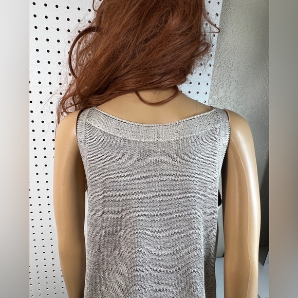 Nic&Zoe SQUIGGLE TAPE TANK, Black multi in Women’s Large - Picture 3 of 14